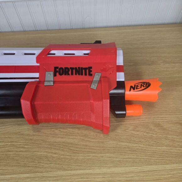 NERF Fortnite Bossmerg-12 Tactical Shotgun Dart Blaster with Scope! - Picture 3 of 5